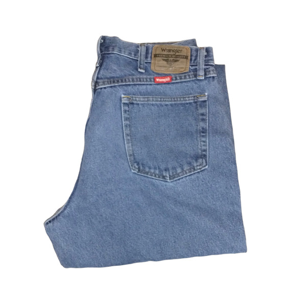 Wrangler Men’s 9760WDR Premium Five Star Jeans 36X30 Workwear Paint - Picture 5 of 13